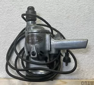 Vintage selten 1/2" Commander Bohrer USA ElecTRICAL Co. mit Metall-Werkzeugkasten zufällige Bits - Bild 1 von 15