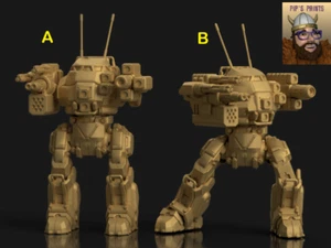 UM-D4KK4 Urbanmech "Dakka" Mech For Battletech CGL Scale Syllogy "Meme Design" - Picture 1 of 1
