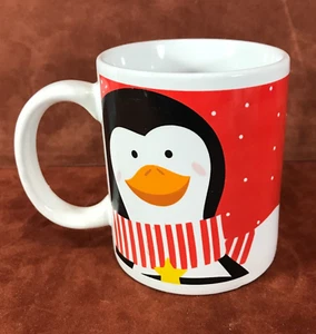 Just For You Penguin Christmas Holiday Theme Coffee Mug - Picture 1 of 10