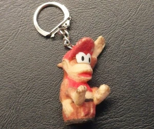 Rare Vintage Nintendo Donkey Kong 2” Flocked Keychain Figure - Picture 1 of 4