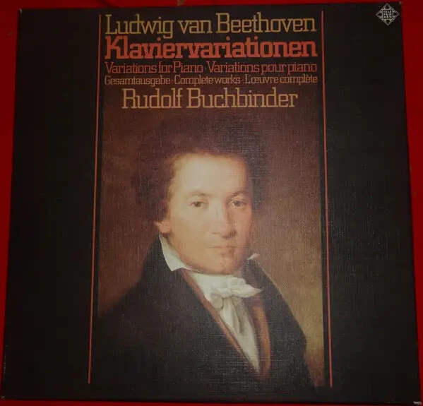 LP-BOX Beethoven Klaviervariationen Gesamtausgabe BOX SET + BOOKLET NEAR MINT - Bild 1 von 1
