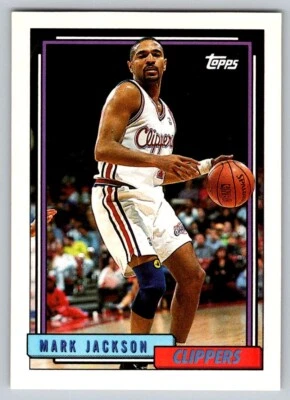 1992-93 Topps - #325 Mark Jackson - Image 1 of 2
