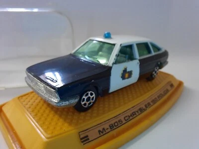 PILEN Chrysler 150 Police 1/64 Made in Spain vintage very rare car in box coche - Imagen 1 de 4