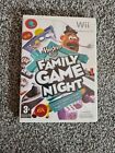 Hasbro Family Game Night (Nintendo Wii, 2008) VGC with manual 