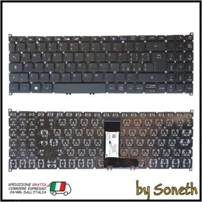 TASTIERA ITALIANA PER ACER ACER ASPIRE 3 A313-58-51RV N20C5 NERA - Immagine 1 di 3