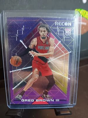 2021-22 Panini Recon #227 Greg Brown III - Image 1 of 2