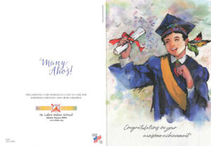 St. Labre Indian School Congratulations Graduate Greeting Card with Envelope