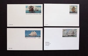 U.S. Scott #UX86, UX101, UX107, UX122 Sailing Ship Post Cards, Mint - Picture 1 of 1
