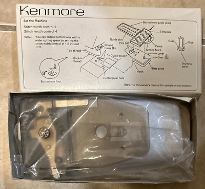 Kenmore Button Holer Hole Maker Attachment Sewing machine NEW in Box 213702016 - Image 1 of 2