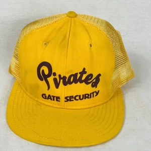 ECU Pirates Vintage Gate Sicherheit Druckknopflasche Truckermütze HTF selten einzigartig - Bild 1 von 10