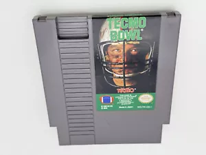 Tecmo Bowl (Nintendo NES) Authentic * TESTED * - Picture 1 of 6