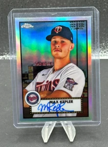 2021 Topps Chrome Platinum Anniversary MAX KEPLER Auto Autograph Refractor #/199 - Picture 1 of 3