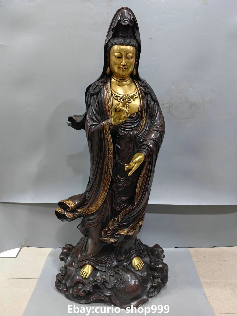 观音紫色中国古董雕像和雕像| eBay