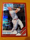 2019 Optic All Stars Pandora Red Prizm Refractor Mike Trout Card 100 30 99