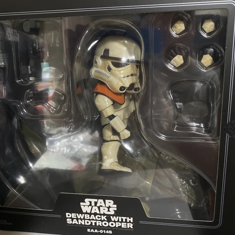 Star Wars Dewback with Stormtrooper Egg attack Figure Set Beast Kingdom Sealed Cover