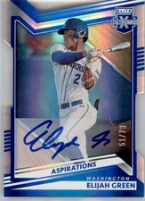 2022 Panini Elite Extra Edition Aspirations Signatures Die-Cut Pick From List