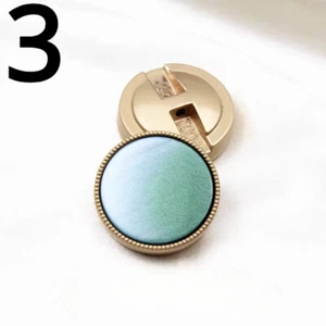 5PCS DIY Round Buttons Shank Material for Blazer Coat Costume Sew Gradient Color - Picture 1 of 21