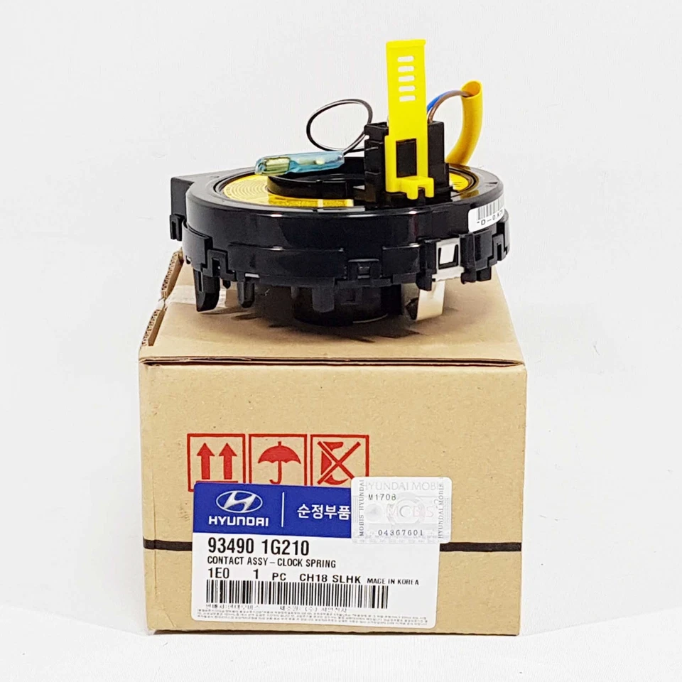 Conjunto de resorte de reloj de volante genuino 934901G210 para HYUNDAI ACCENT 2005-2010 Foto 1 de 4