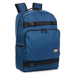Mochila de viaje cierre con cremallera de marca LOIS con asa conector USB - Imagen 1 de 7