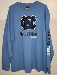 North Carolina Tar Heels NCAA Blue Men's L/S Shirt, size XL - Picture 1 of 4