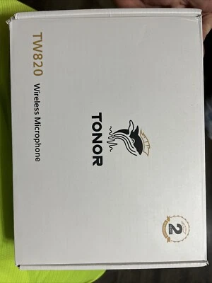 TONOR TW-820 Wireless Microphone Metal Dual Professional UHF Cordless Dynamic - Image 1 of 4