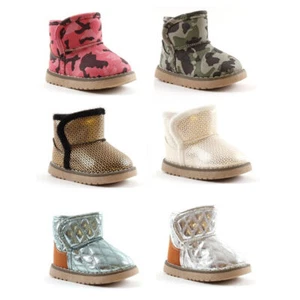 BEBÉS NIÑOS CÁLIDAS INVIERNO TOBILLO PIEL FORRADA AGARRE SUELA TALLA BOTAS ACURRUCADAS - Imagen 1 de 43