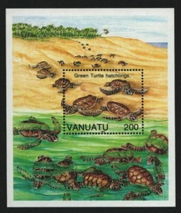 Vanuatu 1992 - Mi-N.o Bloque 19 ** - Estampillada sin montar o nunca montada - Tortugas / Tortugas - Imagen 1 de 1