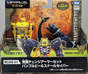 Transformers Rise of the Beasts BCAS-01 Bumblebee and Snarsaber TAKARA TOMY - Picture 1 of 9