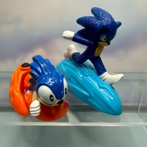 1993 SEGA Sonic The Hedgehog And 2021 Sonic The Hedgehog 2 Toy (2) Pack - Picture 1 of 4