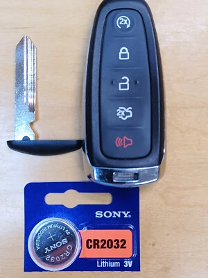 Genuine OEM 5 Button FORD SMART KEY REMOTE    164-R8092R    M3N5WY8609 UNCUT KEY - Image 1 of 3