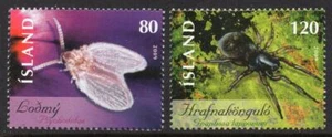 Insectos ICELAND 2009 SG1228-9 montados sin montar o nunca montados - Imagen 1 de 1