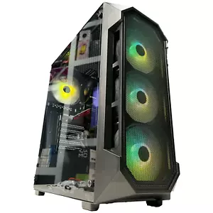 PC GAMING COMPUTER FISSO LED RGB i5 16GB RAM 500GB SSD NVIDIA GTX750 4GB WIFI - Foto 1 di 7