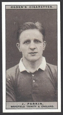 OGDENS - FAMOUS RUGBY PLAYERS - #43 J PARKIN, WAKEFIELD - Image 1 of 2