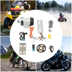 Kit de conversión de bicicleta eléctrica 48V 1000W, motor sin escobillas para triciclo bicicleta scooter - Imagen 1 de 19
