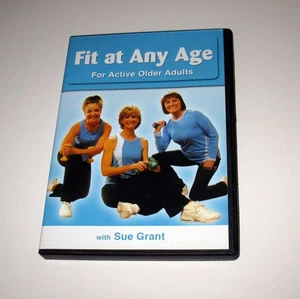 Fit at Any Age For Active Older Adults with Sue Grant DVD 2008 Strength Training - Foto 1 di 2