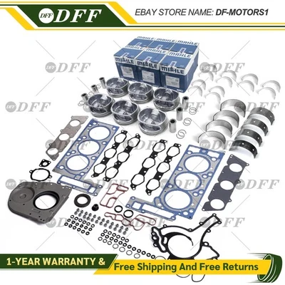 Kit de reconstrucción de revisión de motor para Mercedes-Benz C350 W166 W204 W211 M272 3,5 L Foto 1 de 4