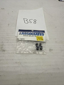 Team Associated 6472 Shock Mount Nuts {4pc.} NewInPack USA Shipped - Picture 1 of 1