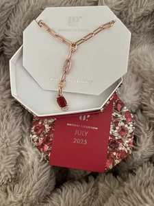 ‘Dazzling Heartfelt Desire’ July 2025 Bomb Party Necklace Rose Gold - Picture 1 of 2