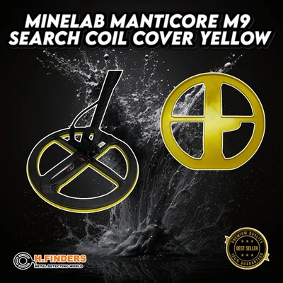 Minelab Manticore M9 Search Coil Cover Yellow - Image 1 of 3