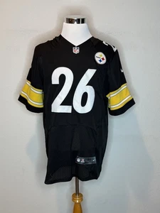 Camiseta deportiva negra autografiada Nike Pittsburgh Steelers Le'Veon Bell #26 talla 40 M - Imagen 1 de 7