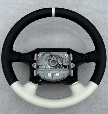 Lenkrad neu beziehen für Volvo 850 mit Leder -mit Aufpolstern und 12 Uhr Markier - Bild 1 von 4