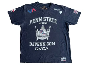 VTG RARE RVCA x BJ Penn XL Shirt MMA UFC Team Hawaii Penn State Mind ANP Shirt - Picture 1 of 11