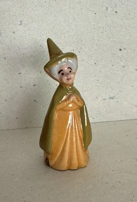Hagen Renaker Disney Bella Durmiente Fauna Estatuilla Hada Madrina *Fichas Foto 1 de 4