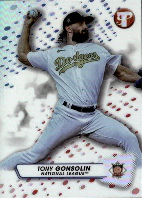 2023 Topps Pristine Tony Gonsolin #295 Refractor - Image 1 of 2
