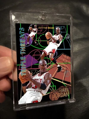 Novo! Michael Jordan feito por fã "ameaças triplas" /150 - Imagem 1 de 2