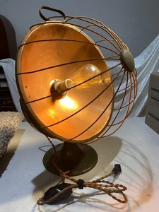 Re-Purposed Early 20th Century Portable Heater to Dimmable Electric Light - Picture 1 of 14