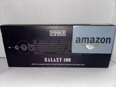 EPOMAKER Galaxy 100 QMK/VIA Wireless Gaming Keyboard, Aluminum Shell, Bluetooth - Image 1 of 4