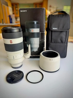 Sony FE 100-400mm f/4.5-5.6 GM OSS Camera Lens SEL100400GM - Image 1 of 4