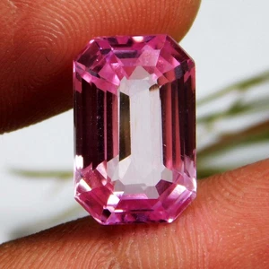 Certified 8.40 Ct Mind Blowing 100% Natural Rose Pink Morganite Gemstone - Picture 1 of 7