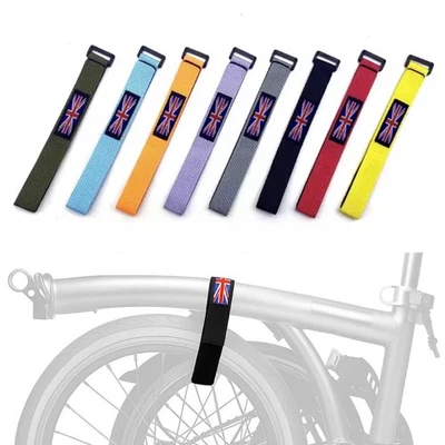 Brompton Folding Bike Strap Rear Wheel Frame Lock & Ankle Strap Nylon Web - Image 1 of 4